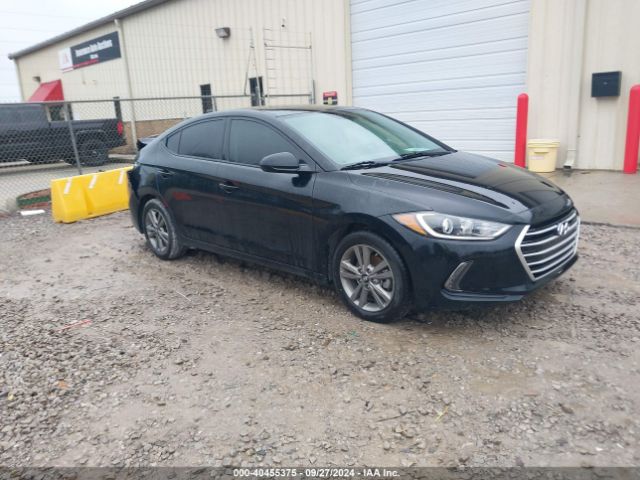 hyundai elantra 2018 5npd84lfxjh285117