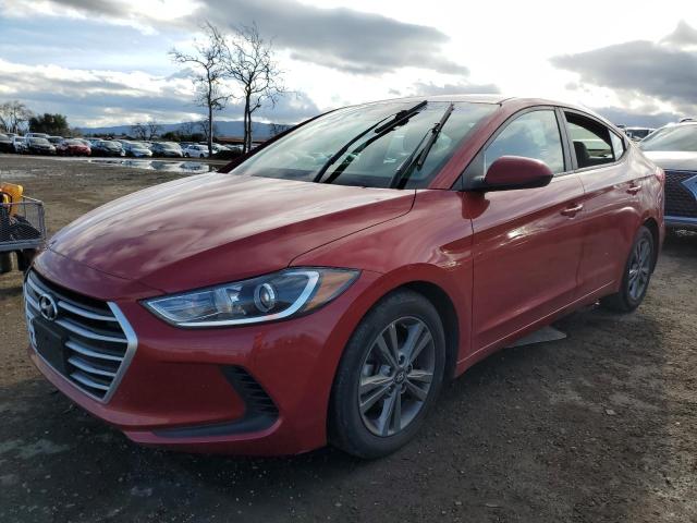 hyundai elantra 2018 5npd84lfxjh288910