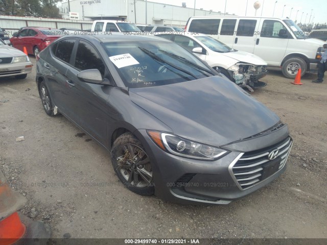 hyundai elantra 2018 5npd84lfxjh291340