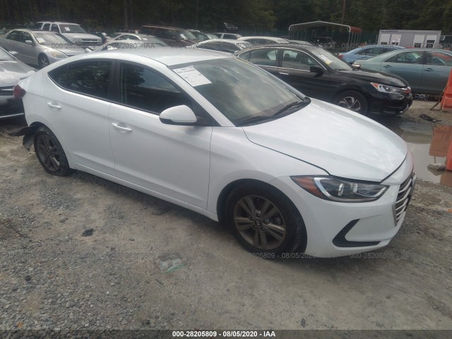 hyundai elantra 2018 5npd84lfxjh301817