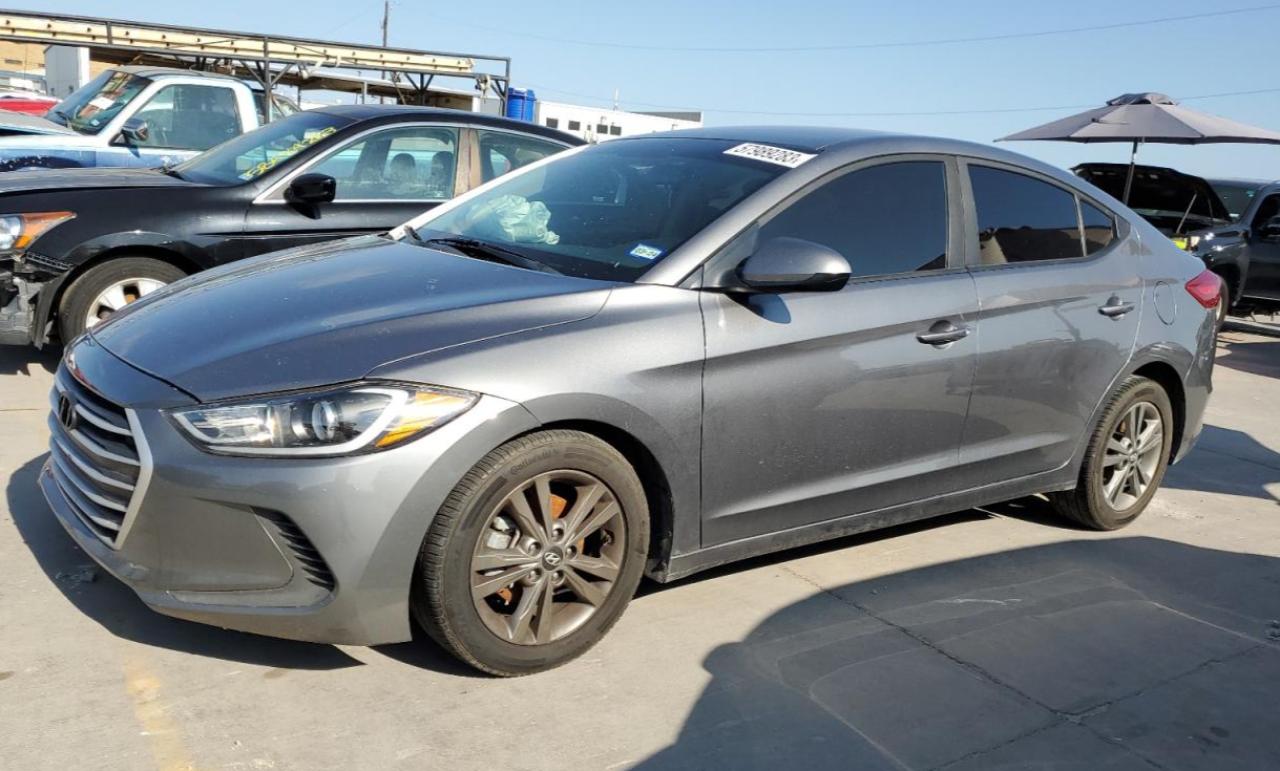 hyundai elantra 2018 5npd84lfxjh304412