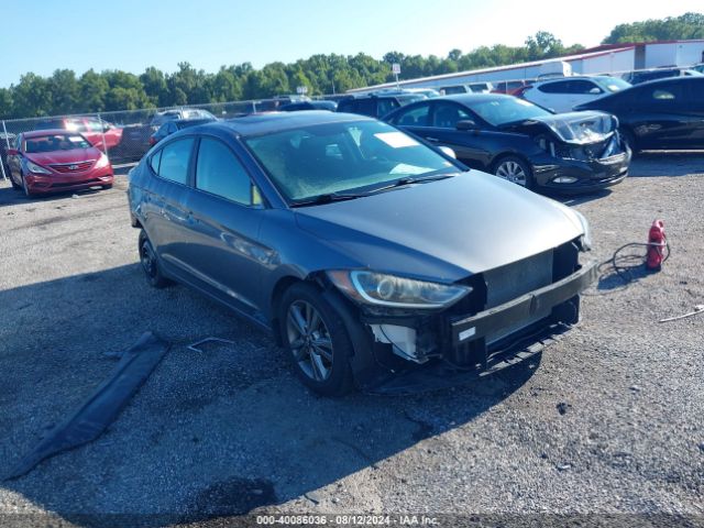 hyundai elantra 2018 5npd84lfxjh310114