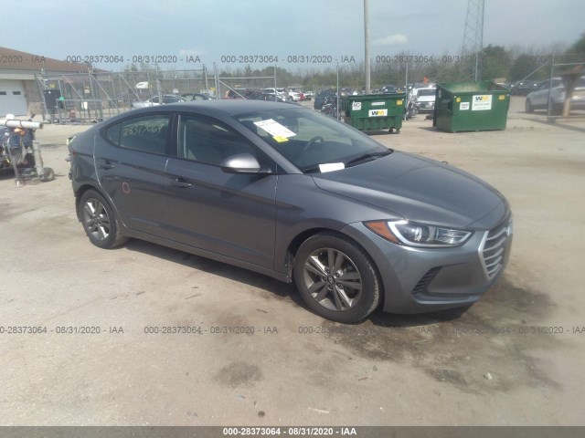 hyundai elantra 2018 5npd84lfxjh316673