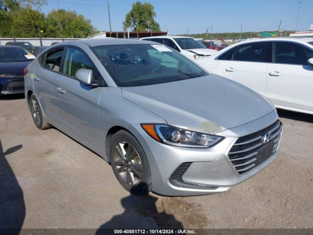 hyundai elantra 2018 5npd84lfxjh317676