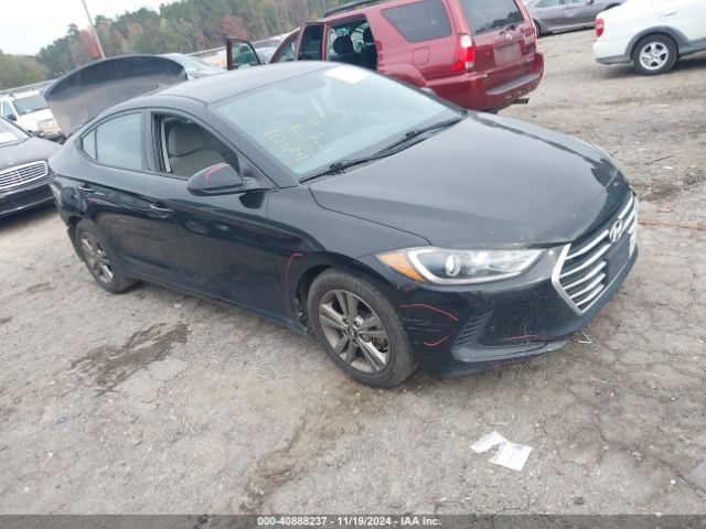 hyundai elantra 2018 5npd84lfxjh320786