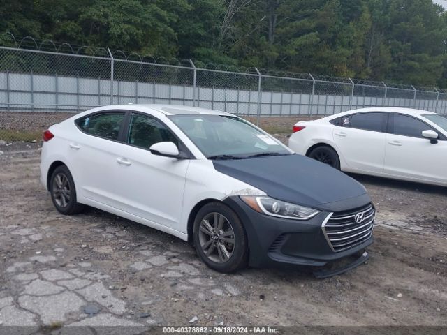 hyundai elantra 2018 5npd84lfxjh324790