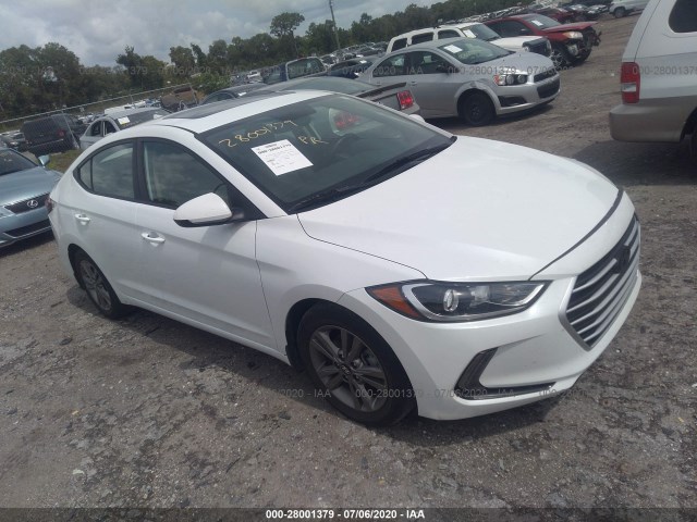 hyundai elantra 2018 5npd84lfxjh326491