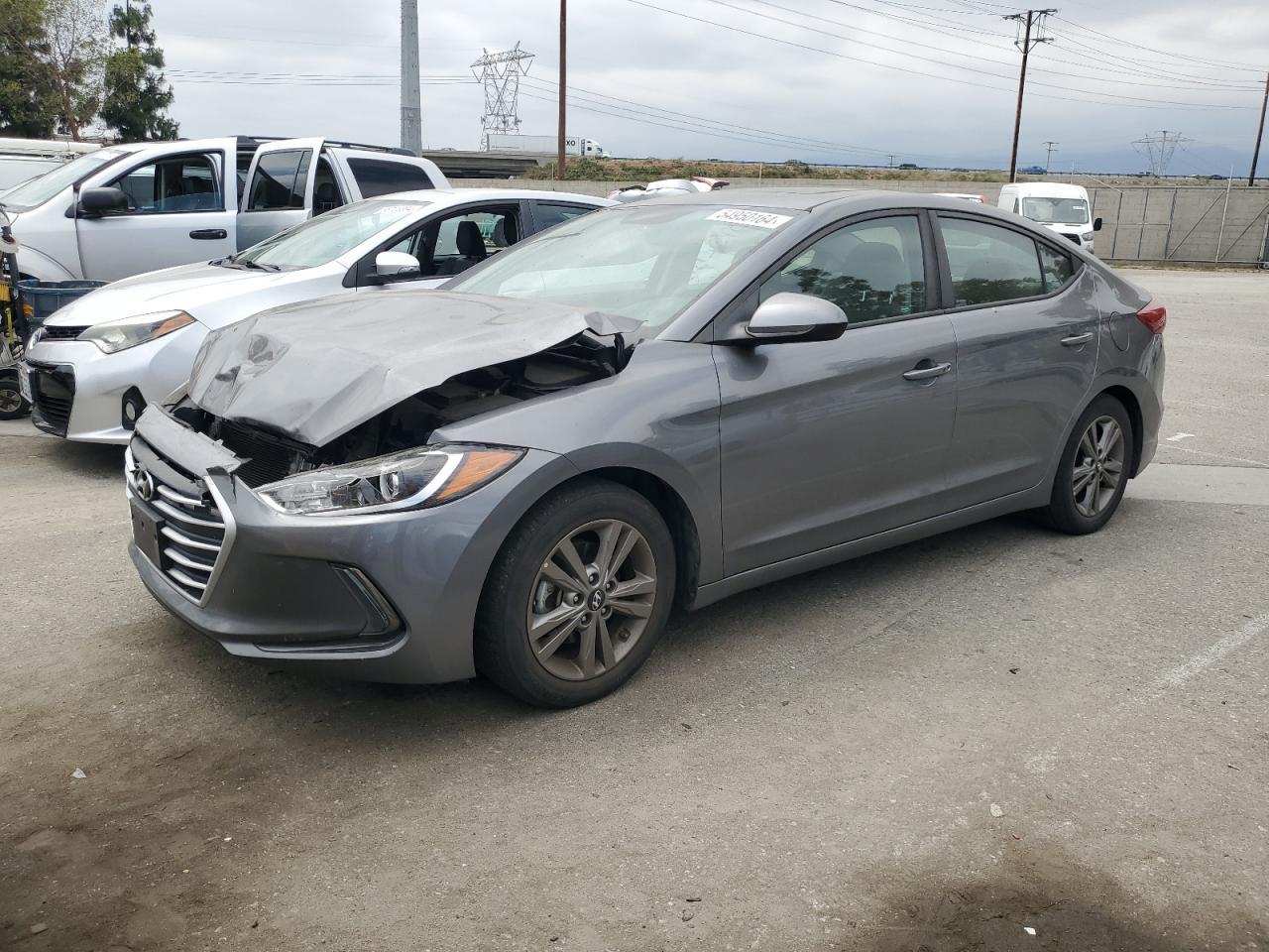 hyundai elantra 2018 5npd84lfxjh333201