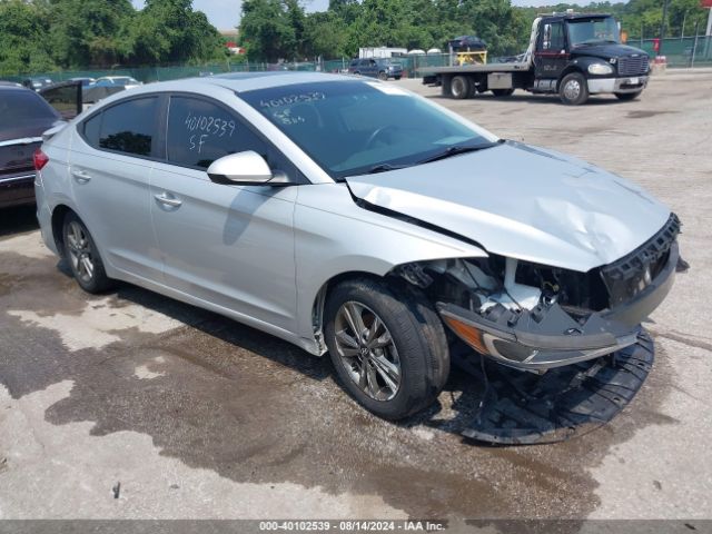 hyundai elantra 2018 5npd84lfxjh337183