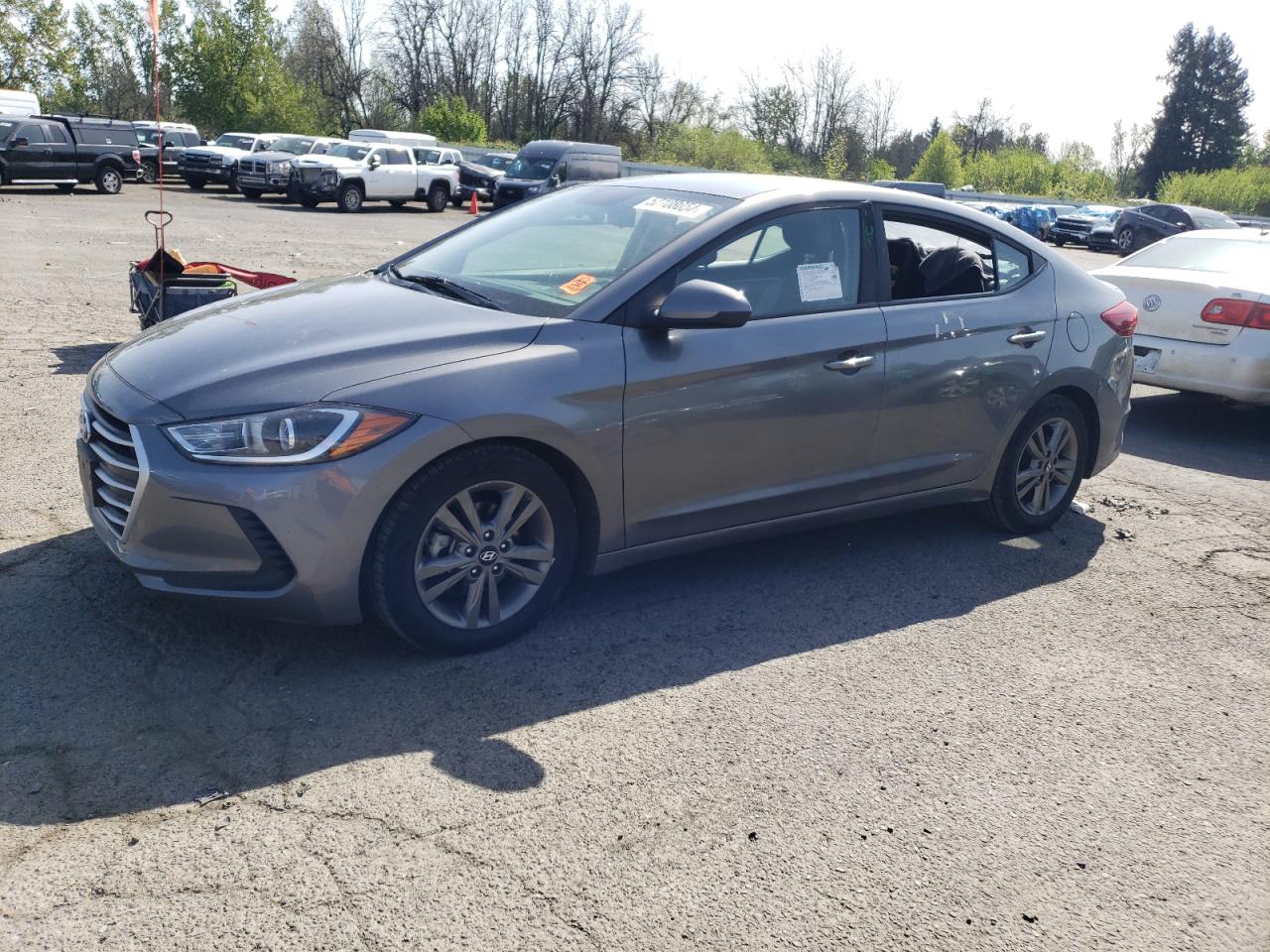 hyundai elantra 2018 5npd84lfxjh338835