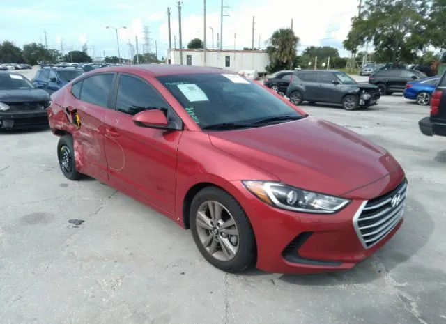 hyundai elantra 2018 5npd84lfxjh344697