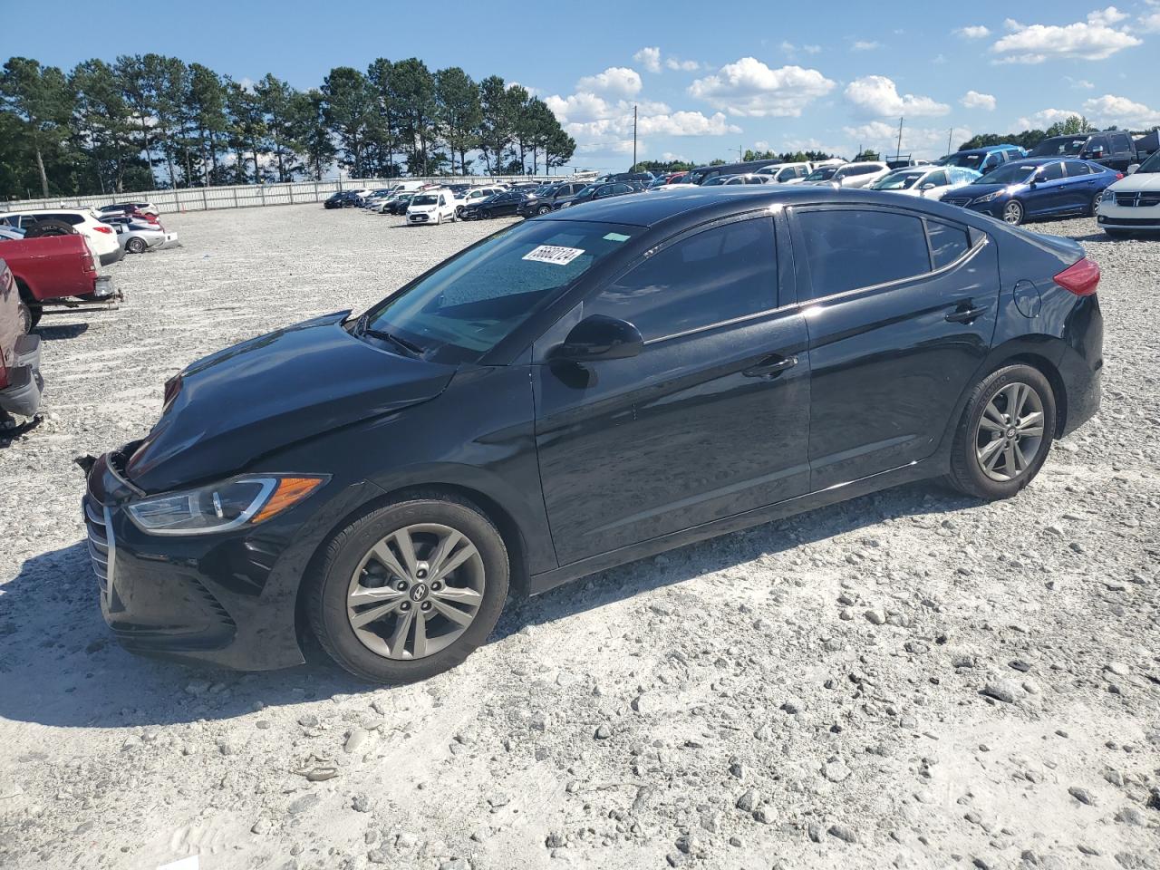 hyundai elantra 2018 5npd84lfxjh352668