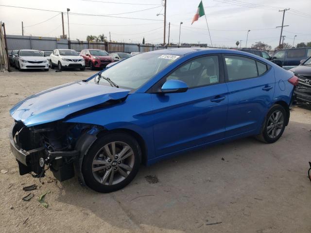 hyundai elantra se 2018 5npd84lfxjh354517