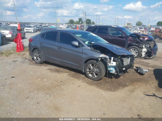 hyundai elantra 2018 5npd84lfxjh356297