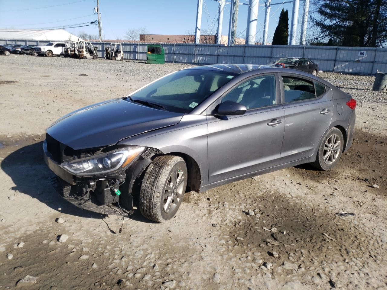 hyundai elantra 2018 5npd84lfxjh375805