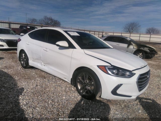 hyundai elantra 2018 5npd84lfxjh381524