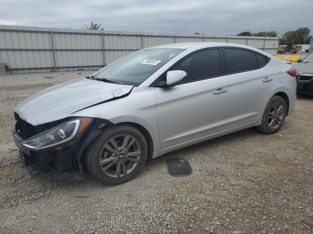 hyundai elantra 2018 5npd84lfxjh391910