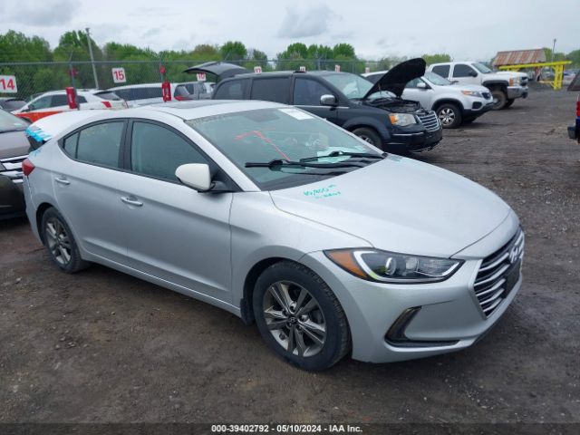 hyundai elantra 2018 5npd84lfxjh395262