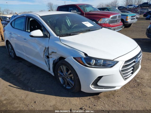 hyundai elantra 2018 5npd84lfxjh395763