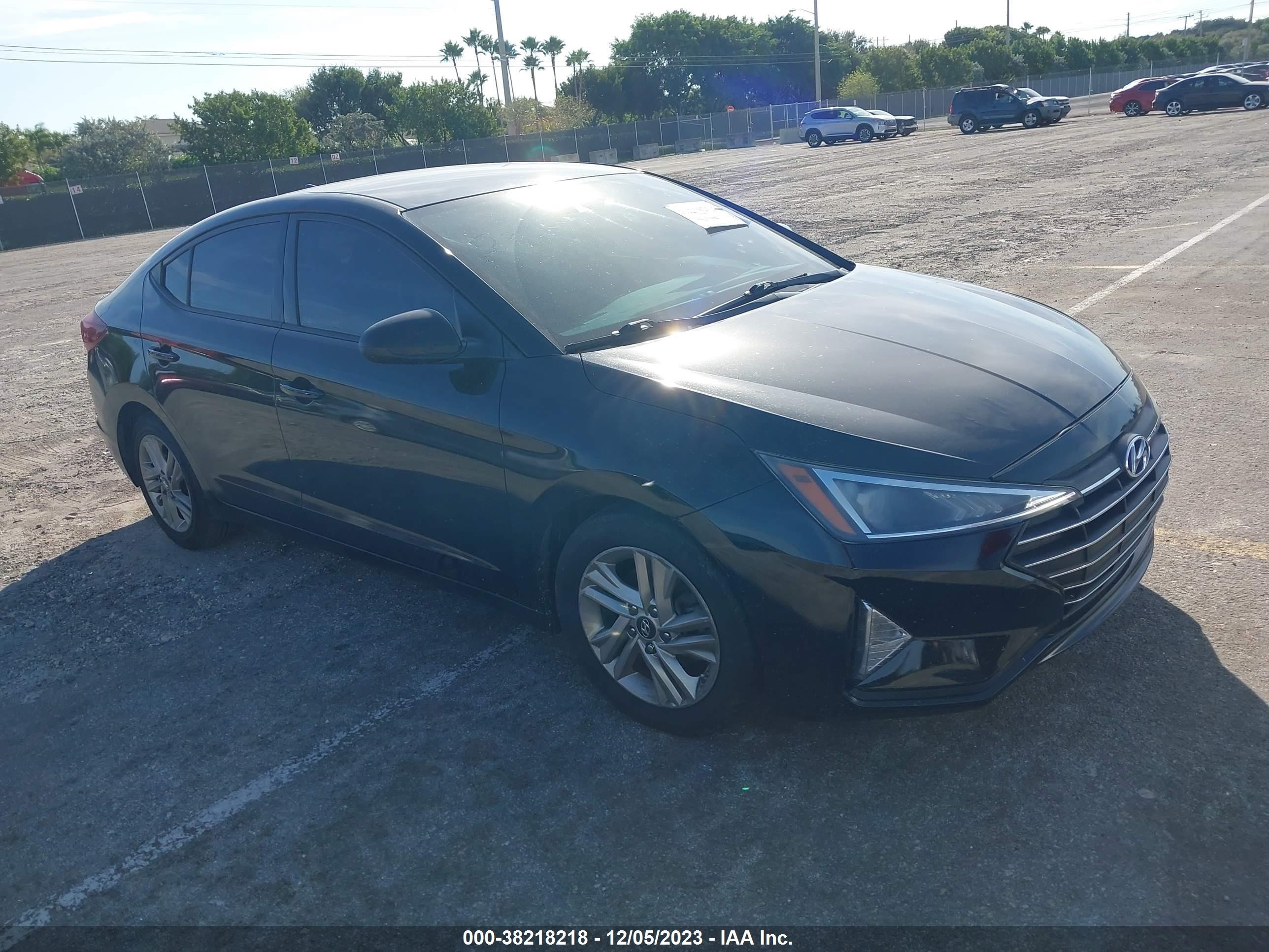 hyundai elantra 2019 5npd84lfxkh420856