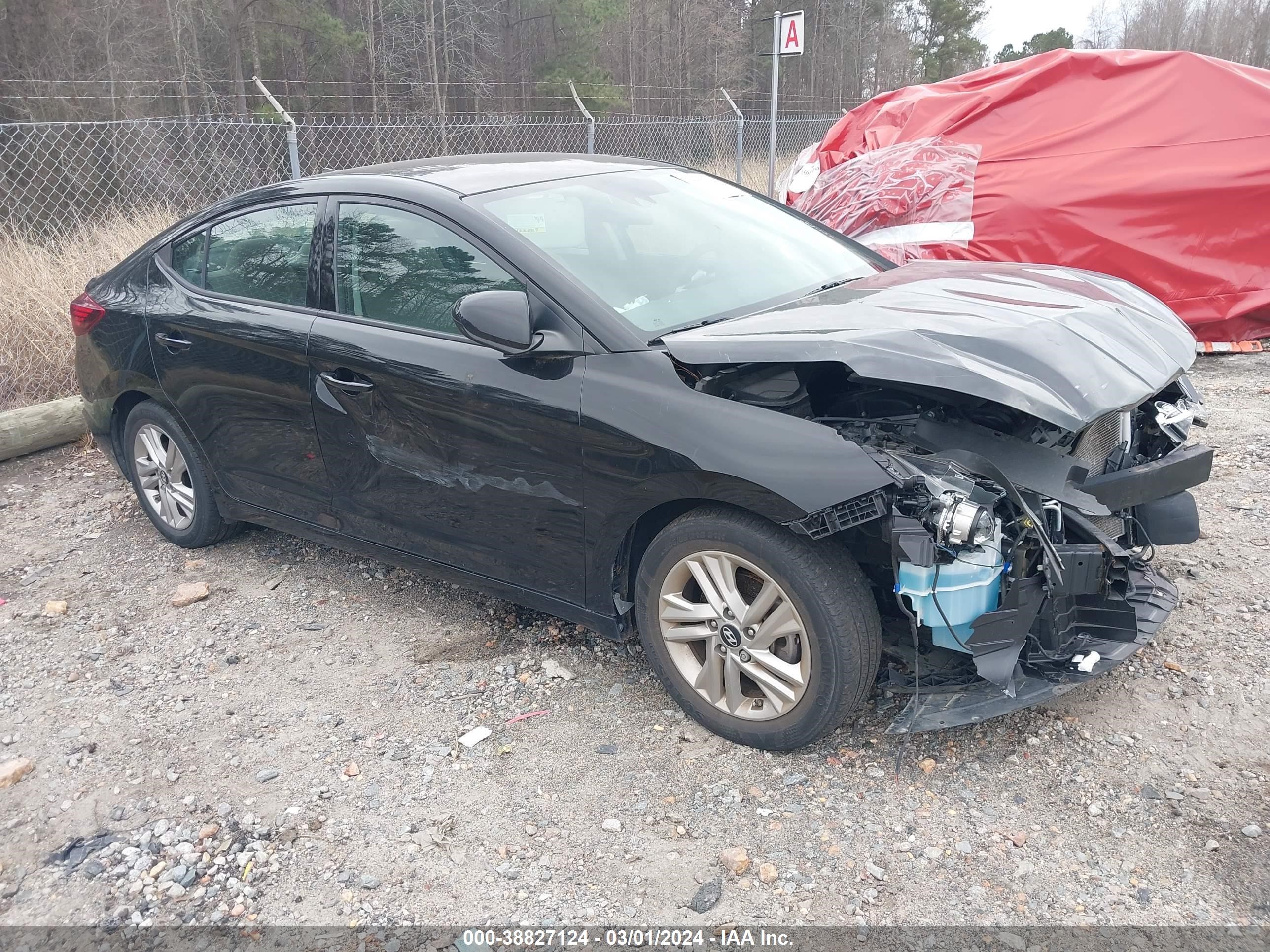 hyundai elantra 2019 5npd84lfxkh438306