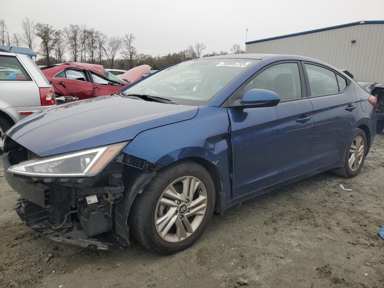 hyundai elantra 2019 5npd84lfxkh476473