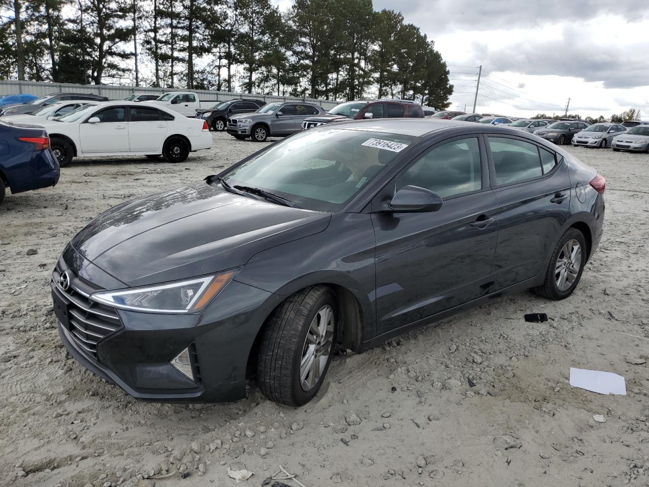 hyundai elantra 2020 5npd84lfxlh582598