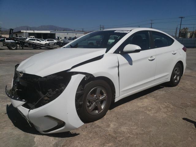 hyundai elantra 2018 5npd94la2jh332173