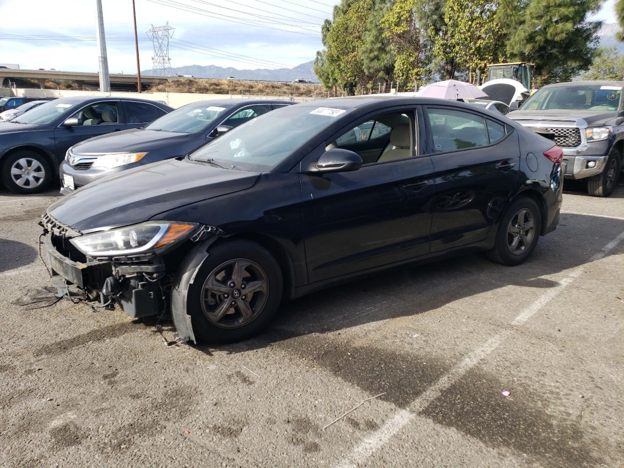 hyundai elantra 2017 5npd94la7hh049617