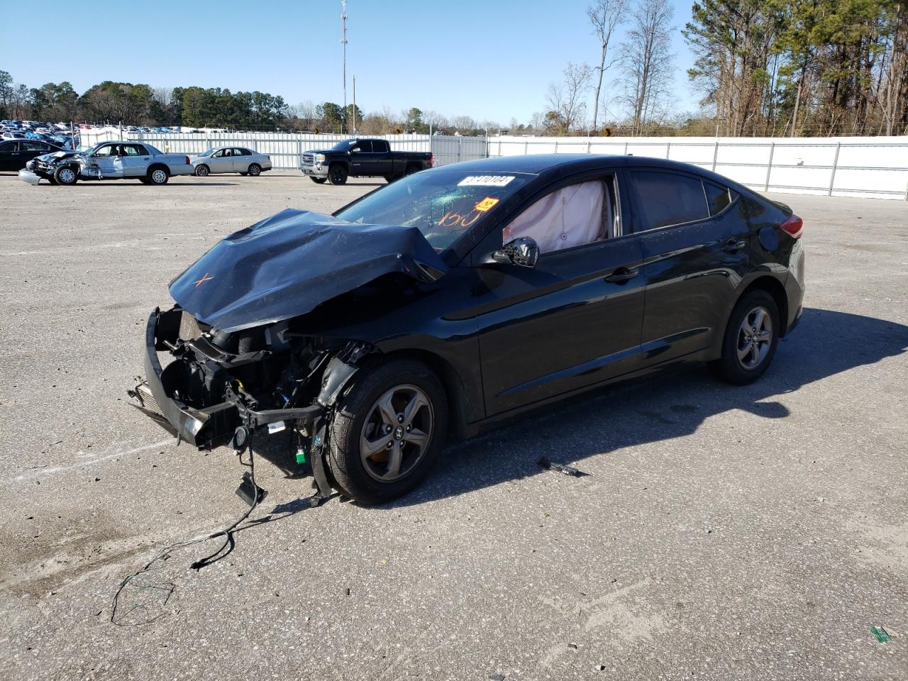 hyundai elantra 2018 5npd94laxjh401644