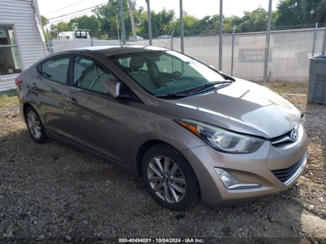 hyundai elantra 2015 5npdh4ae0fh583645