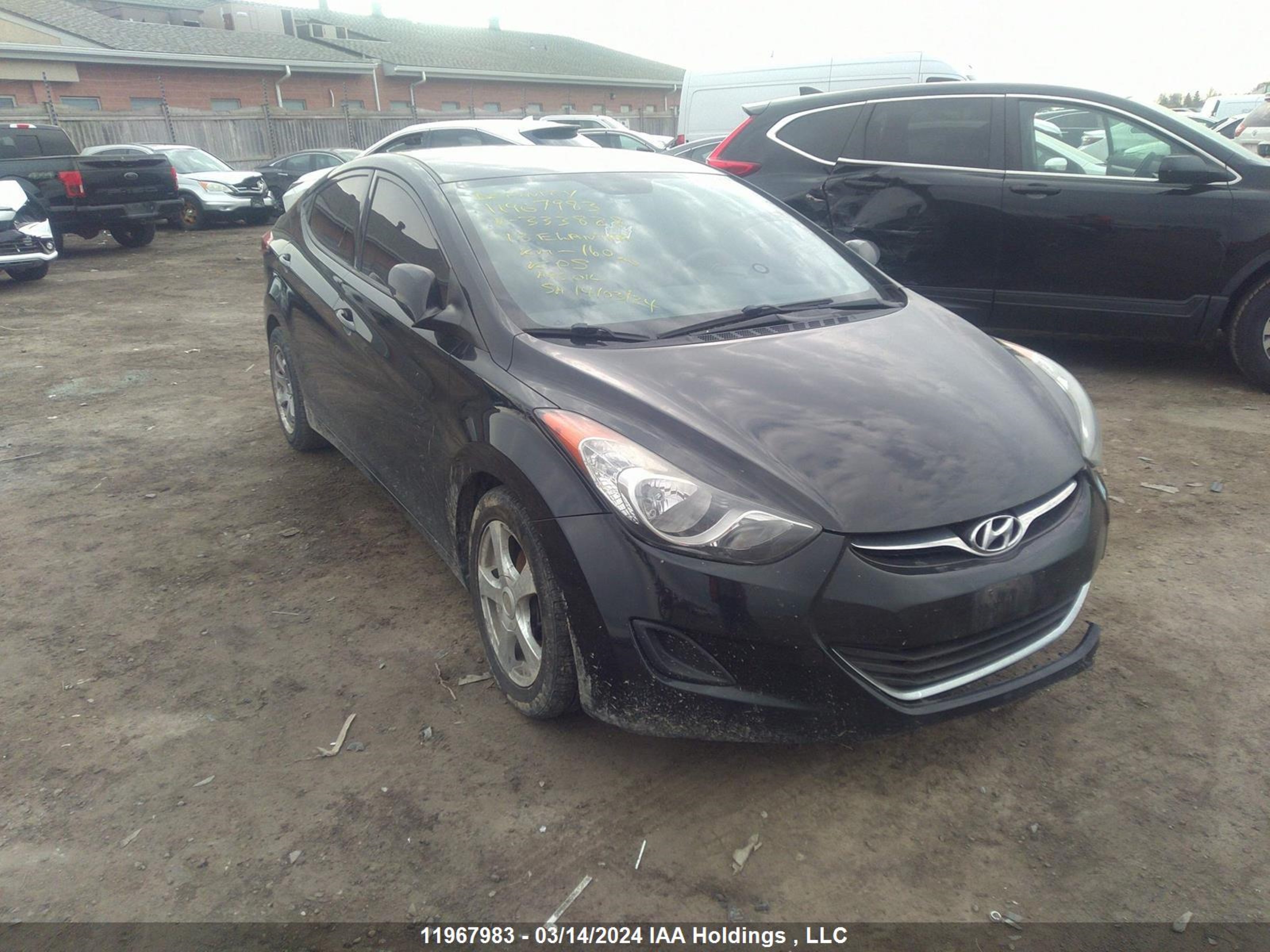 hyundai elantra 2013 5npdh4ae1dh333828