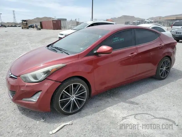 hyundai elantra 2015 5npdh4ae1fh588630