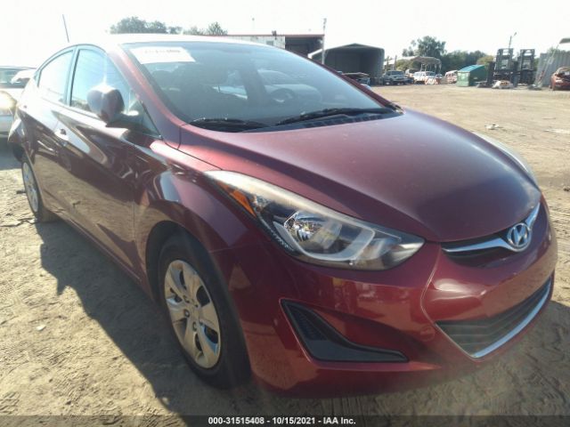 hyundai elantra 2016 5npdh4ae1gh767316