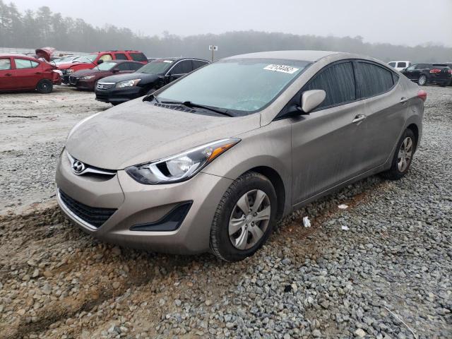 hyundai elantra se 2016 5npdh4ae2gh789499