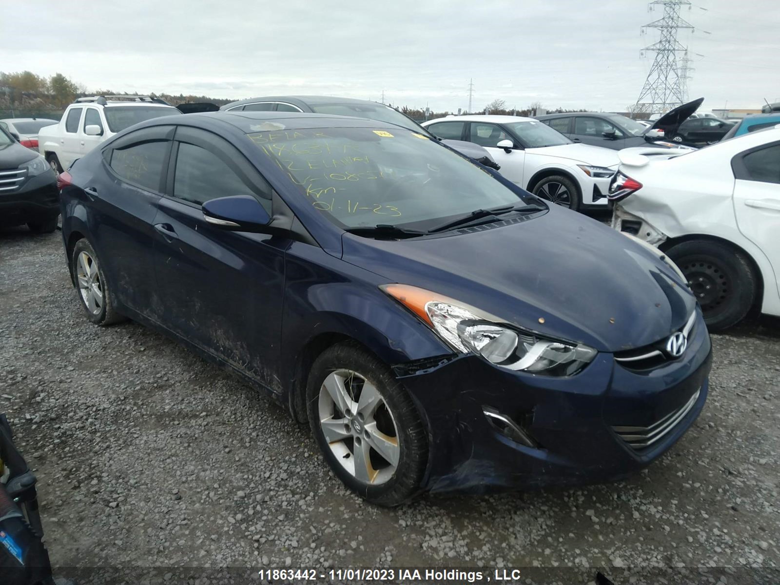 hyundai elantra 2012 5npdh4ae3ch108079