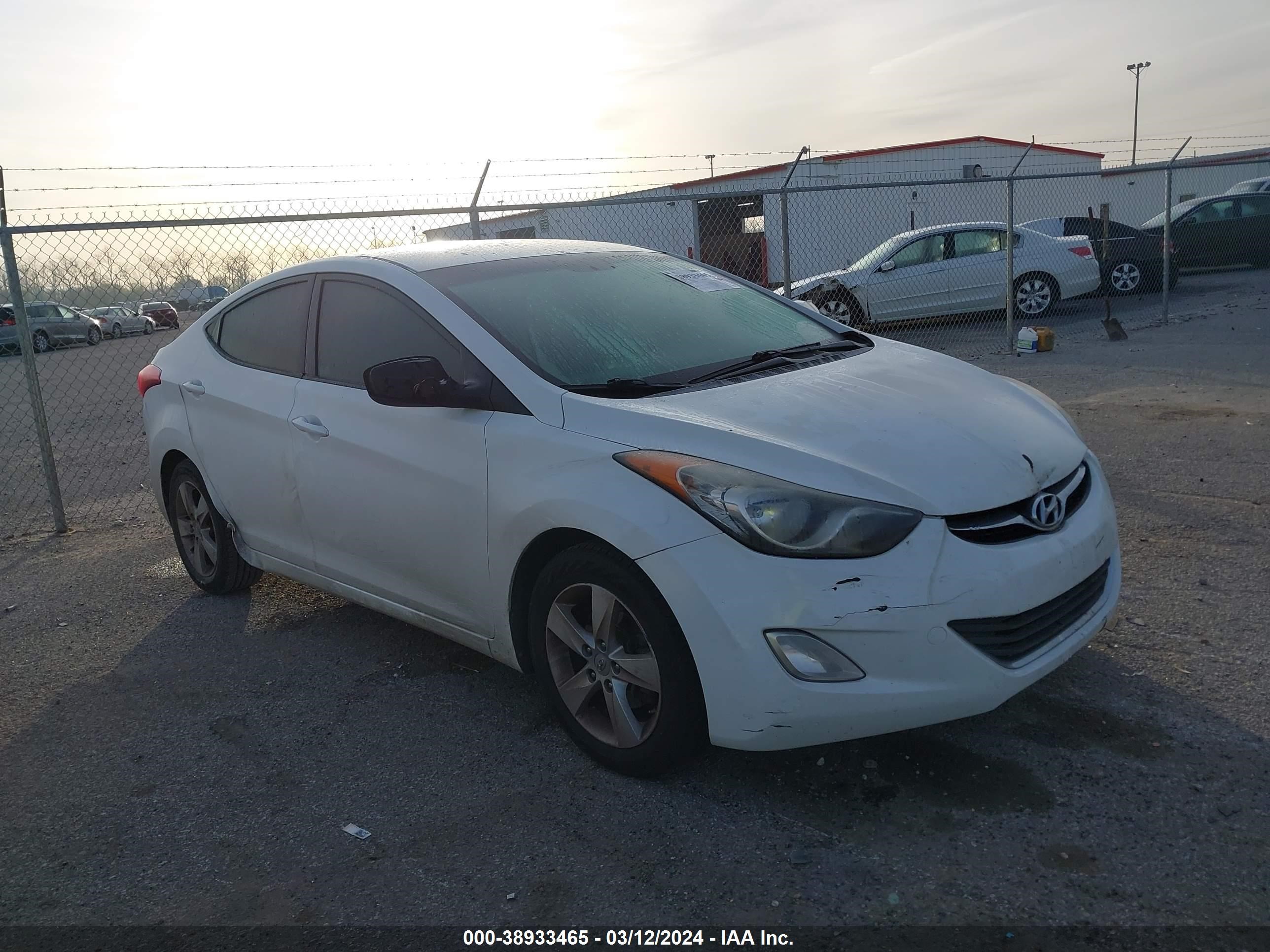 hyundai elantra 2013 5npdh4ae3dh165450