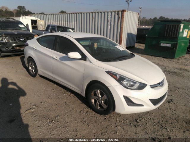 hyundai elantra 2014 5npdh4ae3eh507559