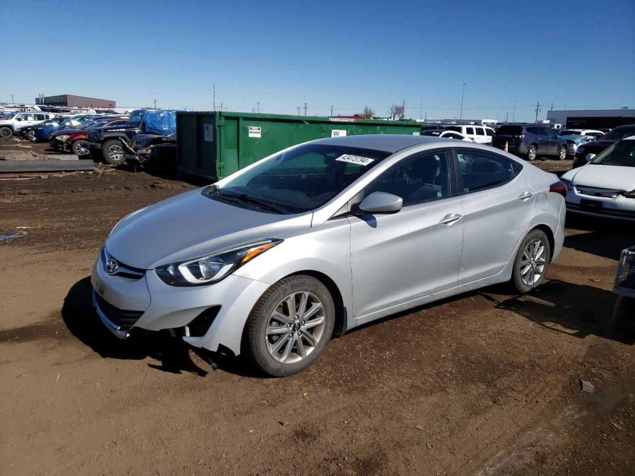 hyundai elantra 2016 5npdh4ae3gh655441