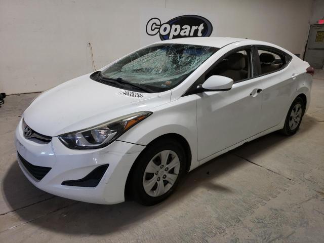 hyundai elantra se 2016 5npdh4ae3gh664012