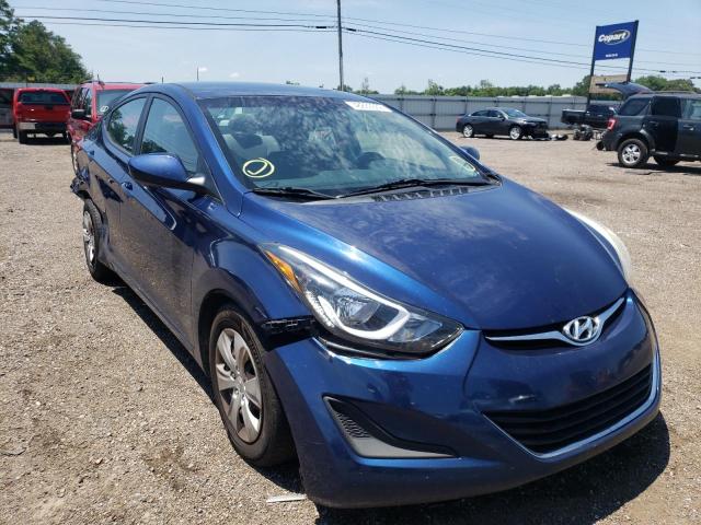 hyundai elantra se 2016 5npdh4ae3gh688147