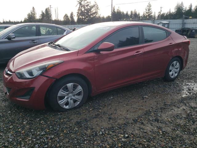 hyundai elantra se 2016 5npdh4ae3gh696345