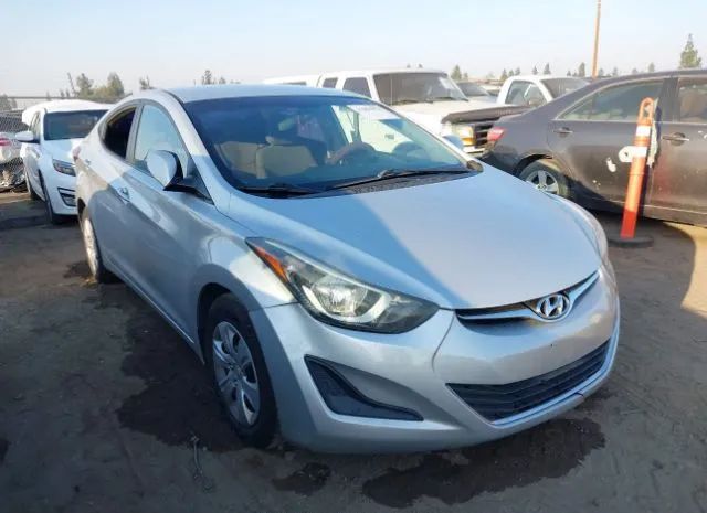 hyundai elantra 2016 5npdh4ae3gh708574