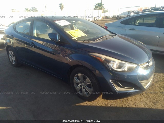 hyundai elantra 2016 5npdh4ae3gh739873