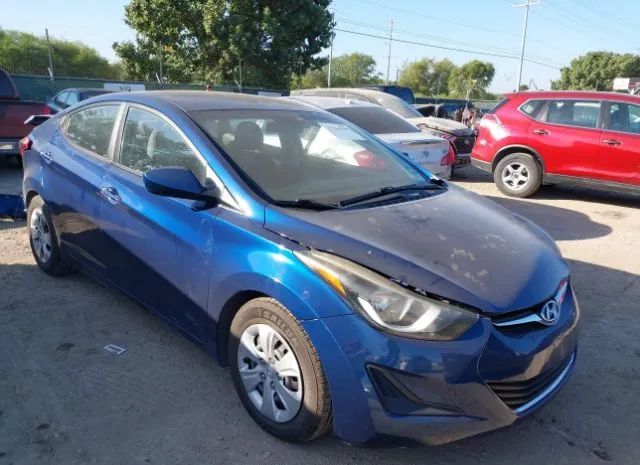 hyundai elantra 2016 5npdh4ae3gh756334