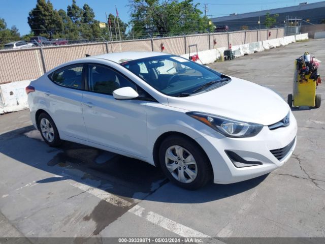 hyundai elantra 2016 5npdh4ae3gh767785