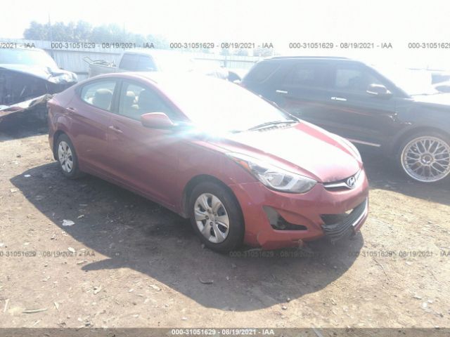 hyundai elantra 2016 5npdh4ae3gh783971