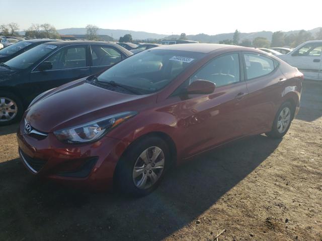 hyundai elantra 2016 5npdh4ae4gh699531