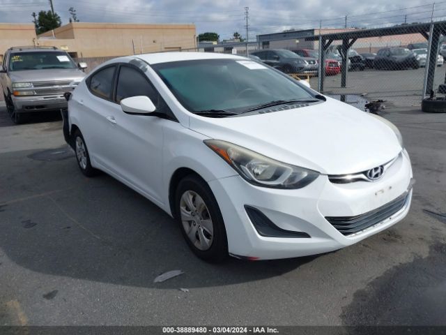 hyundai elantra 2016 5npdh4ae4gh733239