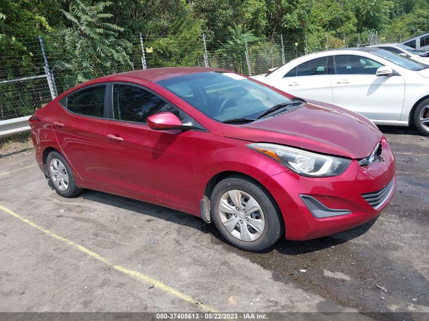 hyundai elantra 2016 5npdh4ae4gh733452